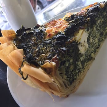 Pimlico Fresh - Spinach feta pine nut quiche served warm... Generous portions :) yums - Coffee & Tea Near Me - London, XGL Pimlico Fresh - Spinach feta pine nut quiche served warm... Generous portions :) yums - Coffee & Tea Near Me - London, XGL