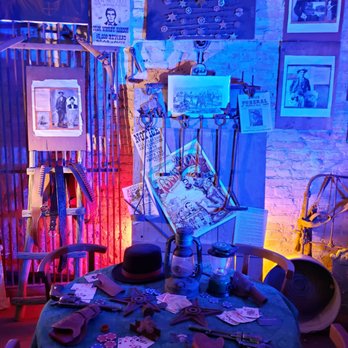 Paso Del Norte Paranormal Society - Saloon display - Walking Tours Near Me - El Paso, Texas