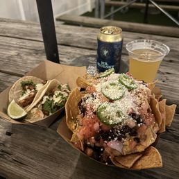Tacos and nachos