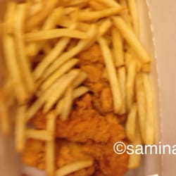 Crown Fried Chicken - Chicken Tenders with fries
