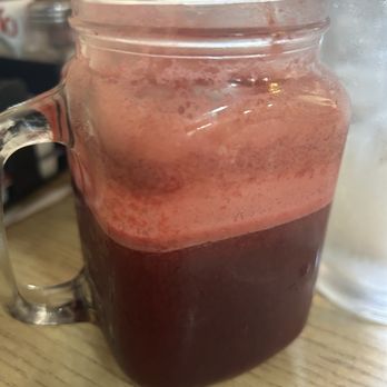 The Waffle Place  - Love juice 16 oz - Breakfast & Brunch Near Me - Fresno, California