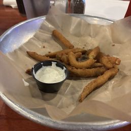 Pickle Fries (after we mowed through most of the order) Pickle Fries (after we mowed through most of the order)