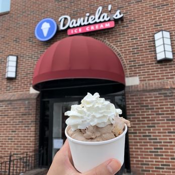 Daniela's Ice Cream - Tiramisu ice cream with whipped cream - Ice Cream & Frozen Yogurt Near Me - Closter, New Jersey