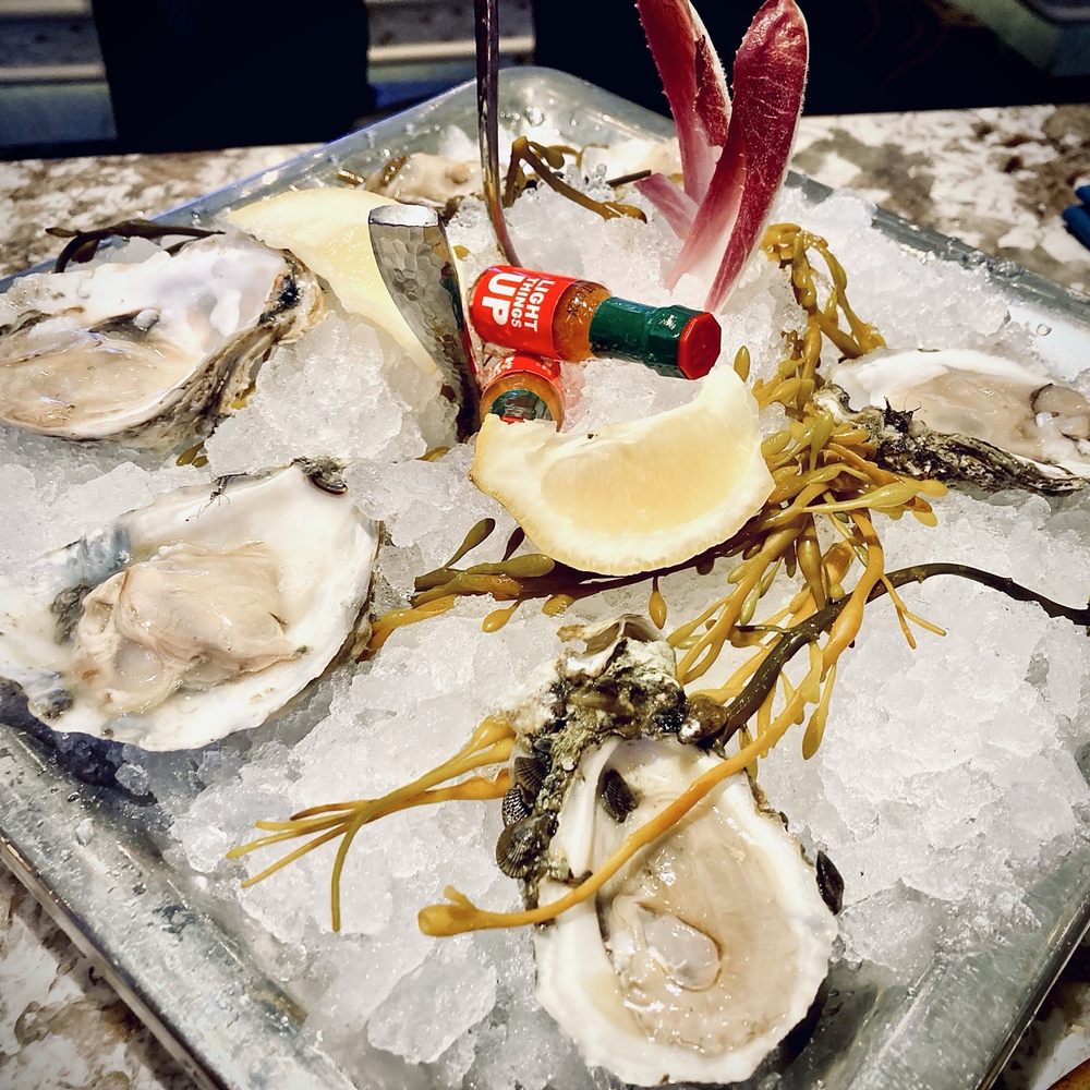 Oceano - Half-a-dozen order of oysters on a half shell for starters - Seafood Near Me - Reno, Nevada Oceano - Half-a-dozen order of oysters on a half shell for starters - Seafood Near Me - Reno, Nevada