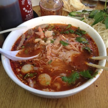 Thai Hut - Pho, after I added enough chili to melt the bowl. - Thai Near Me - Redding, California Thai Hut - Pho, after I added enough chili to melt the bowl. - Thai Near Me - Redding, California