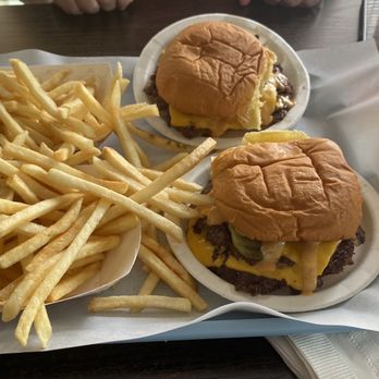 For The Win - Double Burgers, fries and sweet tea - Burgers Near Me - Whittier, California