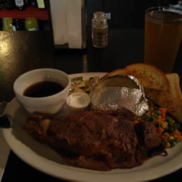 Prime Rib Friday nights at the Angus. Yeehaw!