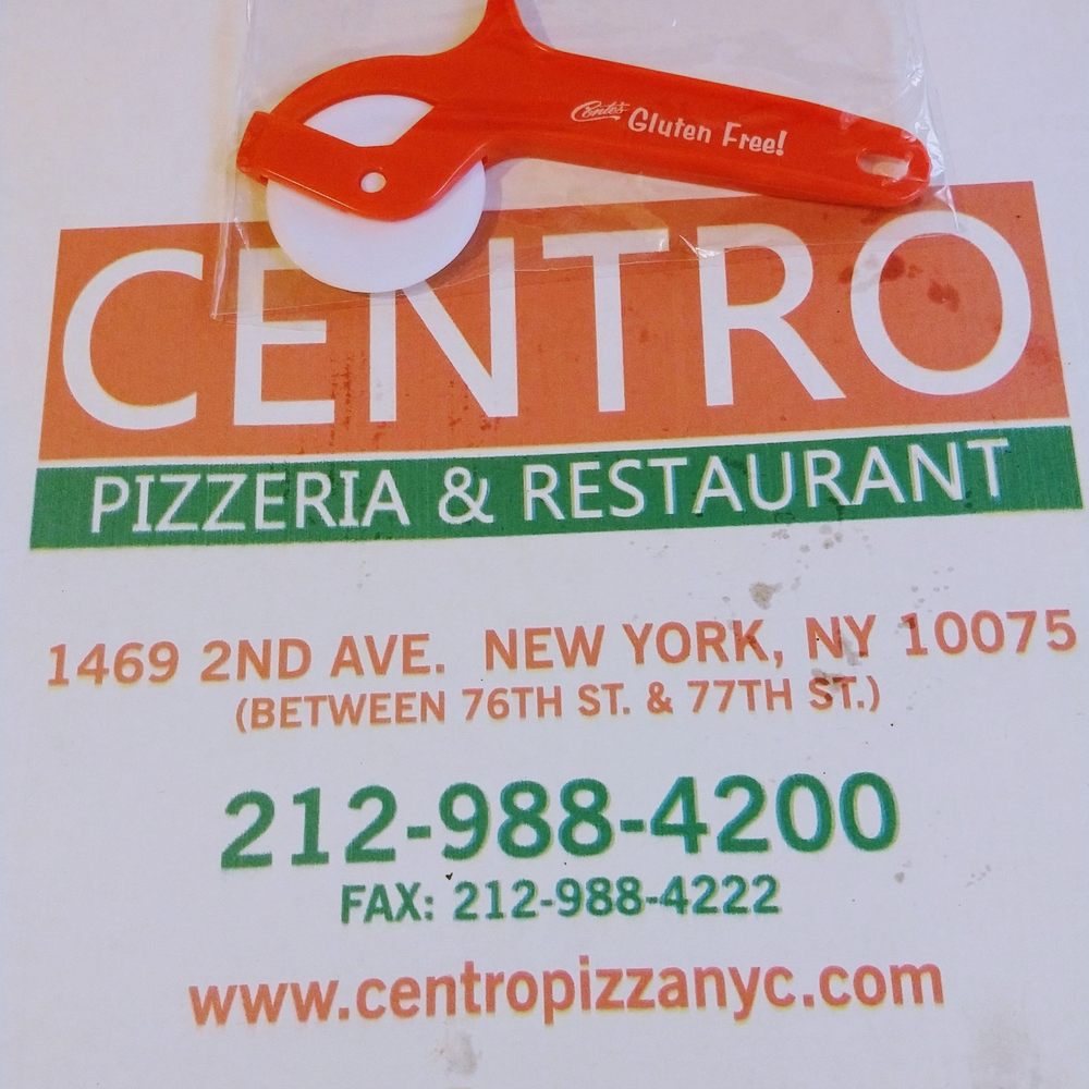 Centro Pizza - Pizza cutter for gluten free pizza to avoid cross contamination - Pizza Near Me - New York, New York