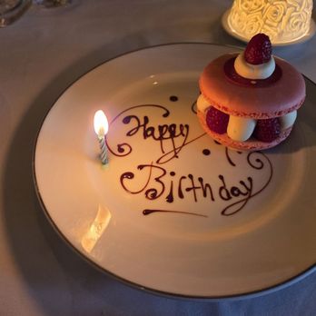 Le Cirque - Birthday treat. - French Near Me - Las Vegas, Nevada Le Cirque - Birthday treat. - French Near Me - Las Vegas, Nevada