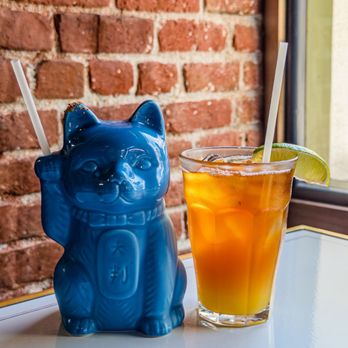 Fete - Spicy Kitty cocktail with pineapple ice tea. - New American Near Me - Honolulu, Hawaii Fete - Spicy Kitty cocktail with pineapple ice tea. - New American Near Me - Honolulu, Hawaii