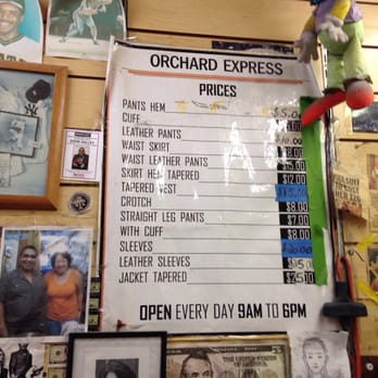 Orchard Express - Best deal in NYC. Cheap, good, while you wait. - Sewing & Alterations Near Me - New York, New York Orchard Express - Best deal in NYC. Cheap, good, while you wait. - Sewing & Alterations Near Me - New York, New York