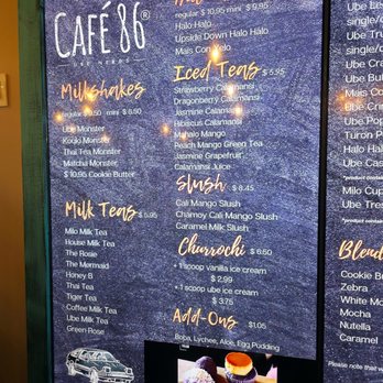 Cafe 86 - Desserts Near Me - Valencia, California