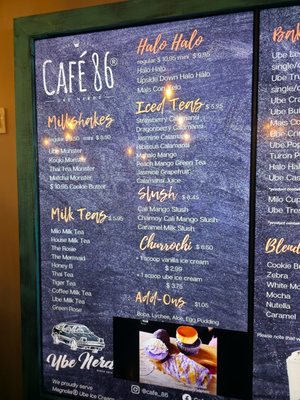 Menu photo 4 Cafe 86 Valencia, CA