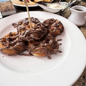 Mon Ami Gabi - Crepe with berries and Gluten free Nutella waffle - French Near Me - Las Vegas, Nevada Mon Ami Gabi - Crepe with berries and Gluten free Nutella waffle - French Near Me - Las Vegas, Nevada