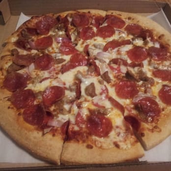Pizza Hut - a pepperoni pizza in a box - Pizza Near Me - Freeburg, Illinois