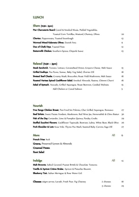 Menu photo 2 Malt Pier Newstead, QLD