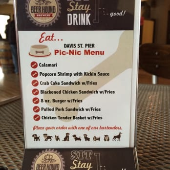 Beer Hound Brewery - Food menu - Breweries Near Me - Culpeper, Virginia