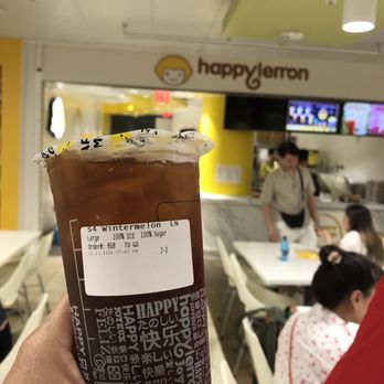 Happy Lemon - I got a WinterMelon Lemonade. Not Watermelon Lemonade. - Bubble Tea Near Me - Urban Honolulu, Hawaii