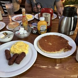 Chuck's Place - Pancakes, 3 eggs, 3 sausages