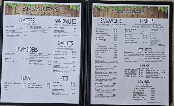 Menu photo 5 Galt Counrty Cafe Galt, MO Menu photo 5 Galt Counrty Cafe Galt, MO