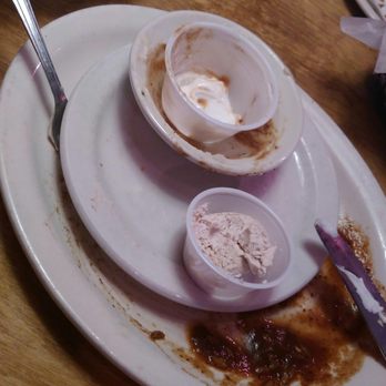Texas Roadhouse - Oops forgot to take the picture before I went to town haha but I guess this explains how it was lol - Barbeque Near Me - Phoenix, Arizona