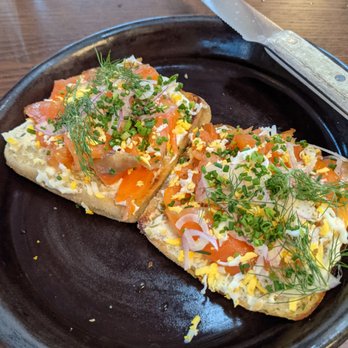 Annette - Salmon brunch dish - Wine Bars Near Me - Aurora, Colorado Annette - Salmon brunch dish - Wine Bars Near Me - Aurora, Colorado