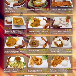 Las Caleñas Colombian Restaurant - Platos criollo