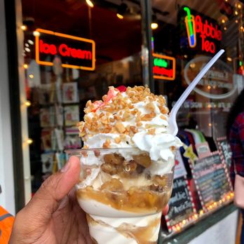 Emma's Lp Creamery - Maple walnut sundae - Ice Cream & Frozen Yogurt Near Me - Lake Placid, New York Emma's Lp Creamery - Maple walnut sundae - Ice Cream & Frozen Yogurt Near Me - Lake Placid, New York
