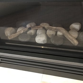 Penguin Fireplace - After- awesome rocks kit - Fireplace Services Near Me - San Jose, California