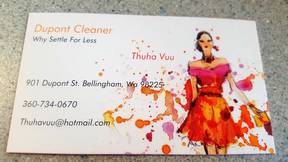 DUPONT CLEANERS Updated September 2024 901 Dupont St, Bellingham