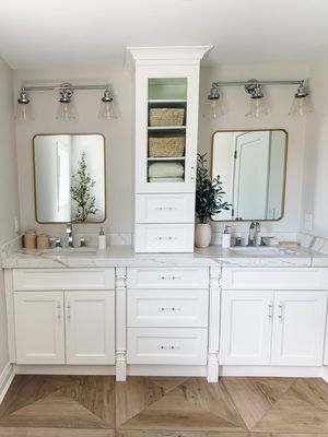 Bathroom Design Services - Turn to Us for All Your Bathroom Remodeling Needs
Transform your bathroom into your personal oasis with the help of the professionals at Kitchen N Bathroom Designs. Our team will design the perfect bathroom to complement your home. You’ll be pleased to know that only one team will work on your project from start to finish. We’re licensed and insured for your safety. Call us for a FREE in-home consultation!
Our Complete Bathroom Renovations Include
Bathroom Closets and Wall Units
Laundry Room Cabinetry and Designs
Plumbing
Demolition
Showers and Tub Replacement
Fixtures Replacements and Updates
Replace Bathroom Vanities and Cabinetry Bathroom Design Services - Turn to Us for All Your Bathroom Remodeling Needs
Transform your bathroom into your personal oasis with the help of the professionals at Kitchen N Bathroom Designs. Our team will design the perfect bathroom to complement your home. You’ll be pleased to know that only one team will work on your project from start to finish. We’re licensed and insured for your safety. Call us for a FREE in-home consultation!
Our Complete Bathroom Renovations Include
Bathroom Closets and Wall Units
Laundry Room Cabinetry and Designs
Plumbing
Demolition
Showers and Tub Replacement
Fixtures Replacements and Updates
Replace Bathroom Vanities and Cabinetry