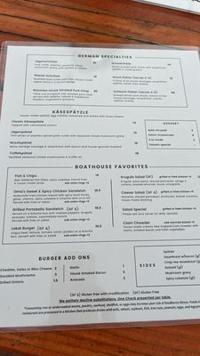 Menu photo 8 Brotzeit Lokal Oakland, CA
