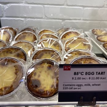 85°C Bakery Cafe-Bellevue - Egg tarts - Bakeries Near Me - Bellevue, Washington