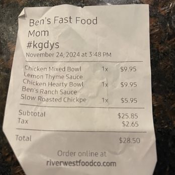 Ben's Fast Food - Our affordable offer for Carry out - American Near Me - Chicago, Illinois