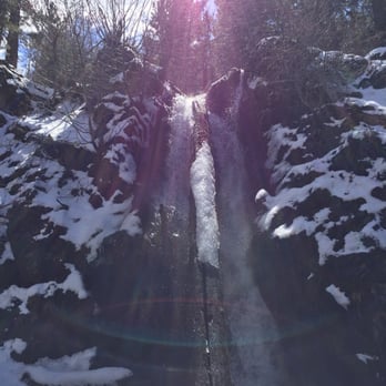 Hunter Creek Waterfall Trail - The reward for the hike. - Hiking Near Me Hunter Creek Waterfall Trail - The reward for the hike. - Hiking Near Me