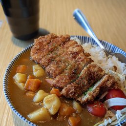 Curry Tonkatsu Don $18