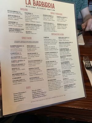 Menu photo 3 La Barbirria Beacon, NY