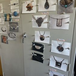 Waterworks Art Center - Jewelry display