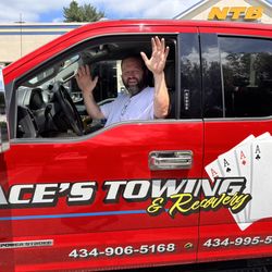 Aces Towing - Jamie and his truck