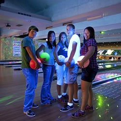 UCM Union Bowling Center - Glo-Bowl lights up the night every Friday and Saturday at the UBC!