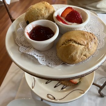 Chado Tea Room - Celebratory tea service: scones - Tea Rooms Near Me - Hollywood, California Chado Tea Room - Celebratory tea service: scones - Tea Rooms Near Me - Hollywood, California