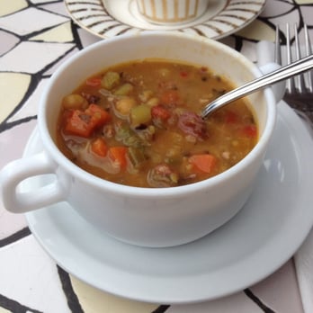 Cafe Tintoretto - Pea Soup with Smoked Meat - Cafes Near Me - Sutton, Quebec Cafe Tintoretto - Pea Soup with Smoked Meat - Cafes Near Me - Sutton, Quebec