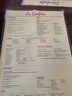 Menu photo 2 Encantada Cocina & Cantina Georgetown, TX Menu photo 2 Encantada Cocina & Cantina Georgetown, TX