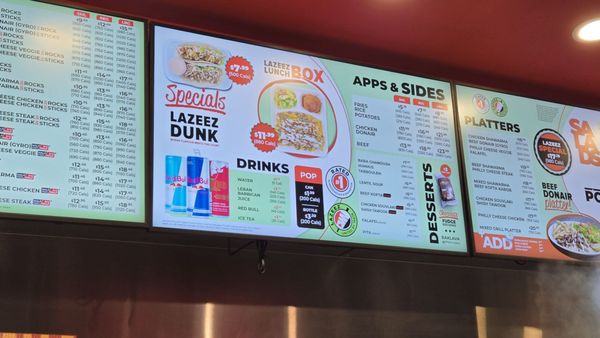 Menu photo 1 Lazeez Shawarma Toronto, ON