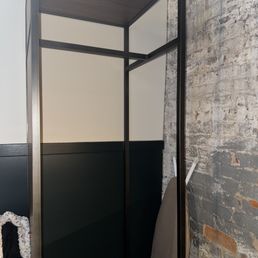 Open Amoire with no hangers
