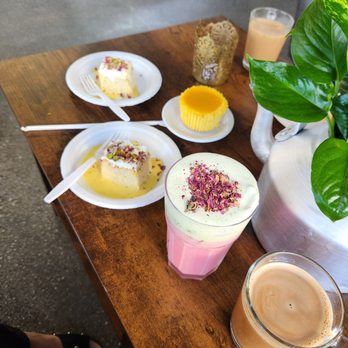 Chaiwale & Co. - Kadak Chai, rose latte, kulfi Tres leches cake, mango cheesecake - Cafes Near Me - Orange, California Chaiwale & Co. - Kadak Chai, rose latte, kulfi Tres leches cake, mango cheesecake - Cafes Near Me - Orange, California