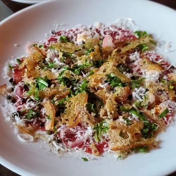 Morel - Lamb Carpaccio - New American Near Me - Milwaukee, Wisconsin