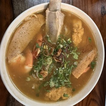 Saito & Pho - Banh Canh Tôm Của - Udon with shrimp, crab, and pork - Japanese Near Me - Houston, Texas Saito & Pho - Banh Canh Tôm Của - Udon with shrimp, crab, and pork - Japanese Near Me - Houston, Texas