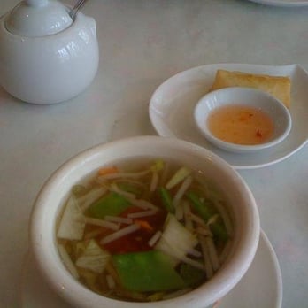 Cida Thai Restaurant - Veg soup & spring roll. - Thai Near Me - Countryside, Illinois Cida Thai Restaurant - Veg soup & spring roll. - Thai Near Me - Countryside, Illinois