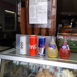 Eiscafe de Marchi - Speisekarte